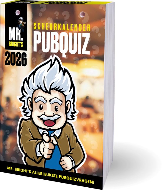 Mr. Bright's Pubquiz Scheurkalender 2026