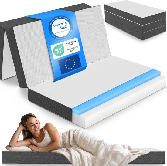 ELONEO Visco-Elastisch Schuim Opvouwbaar Matras