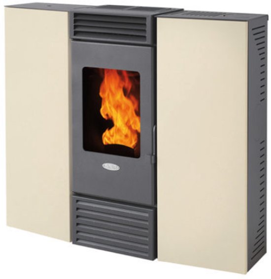 Foto: Fair pelletkachel xsc10 slim 10 kw ultra slank design semi kanalisatie tot 280 m cr me