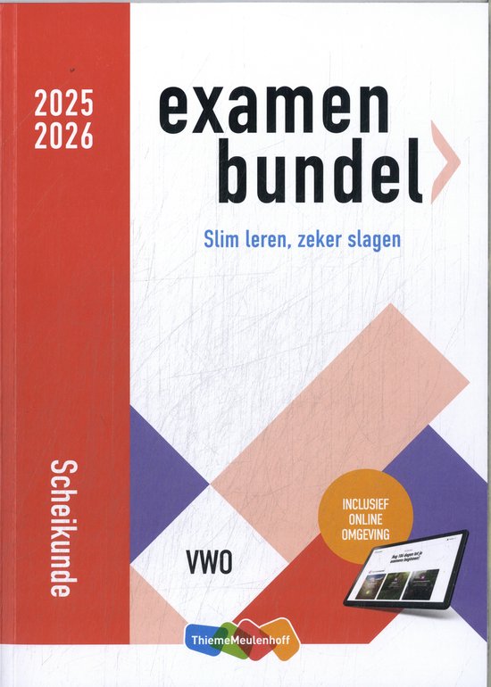 Examenbundel Scheikunde vwo 2025/2026 - cover
