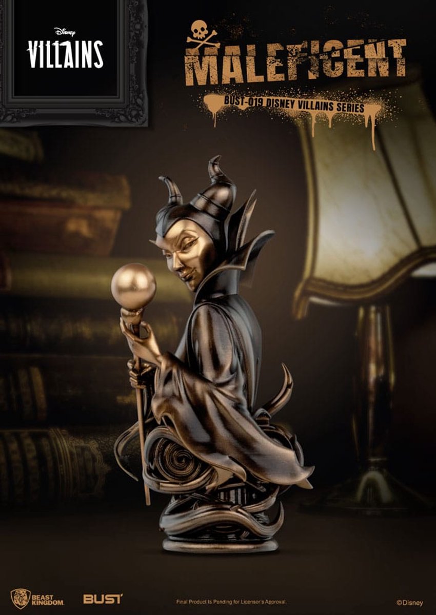 Beast Kingdom Toys Disney Villains Series PVC Bust Maleficent 16 cm Busts