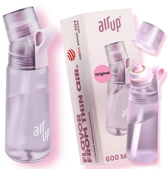 Gourde Air Up Twist Pro Lavande 600ml - Bouteille D'eau Aromatisée Sans BPA, Neuve Sous Scellé