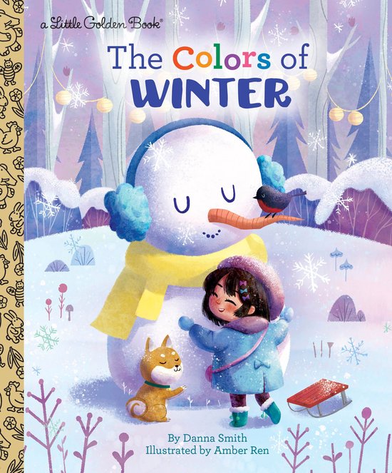 Little Golden Book - The Colors of Winter - cover