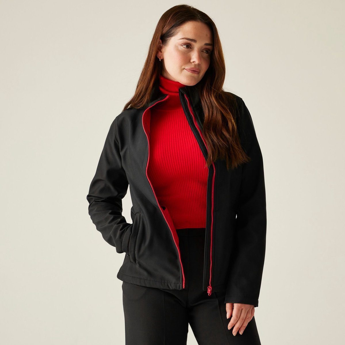 Jas Hiking Dames Waterdicht Ademend Ablaze Printable Softshell