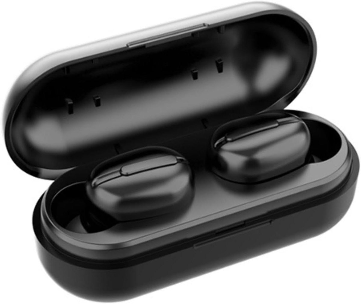 JGS Premium - Waterdichte Bluetooth Oordopjes met Directe Vertaling - 120 Uur Standby - 84 Online Vertaaltalen - Zakenreizen (Zwart)