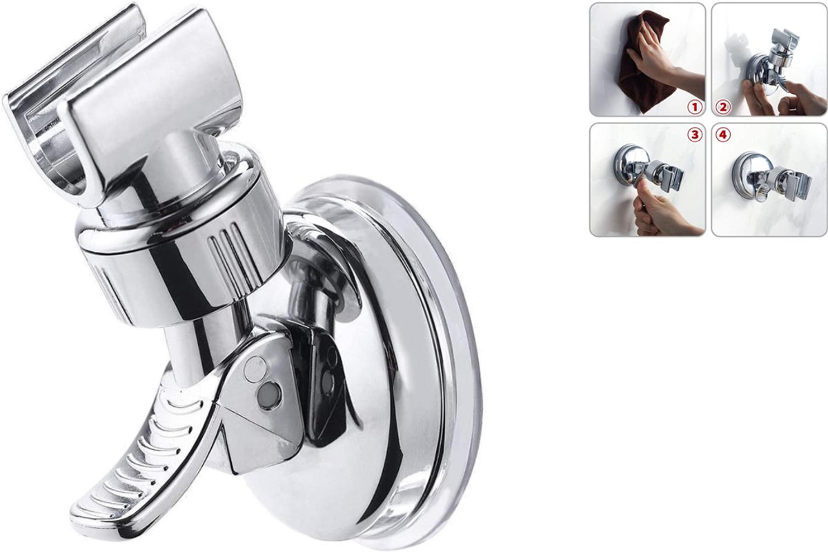Douchekophouder - Handdouchehouder - Wandmontage Douchehouder - Universele - Badkamer Vers
