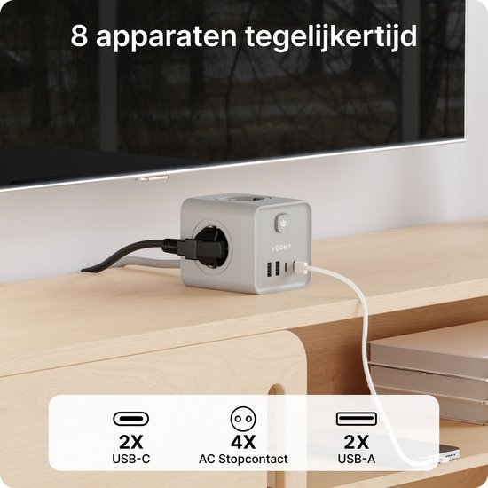 Tessan stekkerdozen Met schakelaar kopen? | Vergelijk