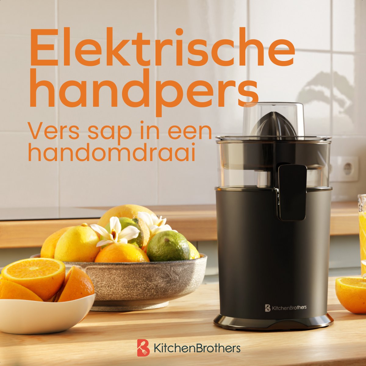 KitchenBrothers Handmatige Citruspers thumbnail 2