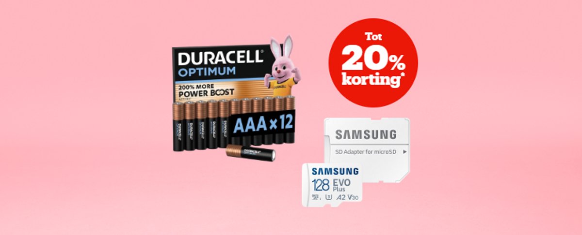 Tot 20% korting*