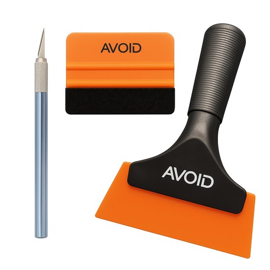 Rakel Set - Car Wrap Gereedschapset - Rakel - Mesje - Speciale Rakel ...