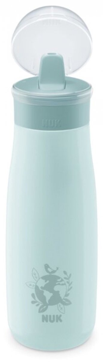 Nuk drinkfles Mini-Me Flip 500ml roestvrij staal mint 12M+ BPA-vrij. van Nuk — afbeelding 2