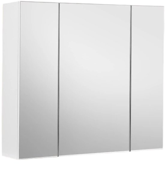Mirror Cabinet - Wandkast - Badkameropslag - Space besparing - 60 x 15 x 55 cm