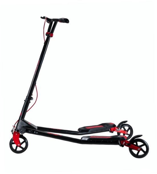 Trottinette Wiggler de ROLLZONE, trottinette wiggle & stunt (noir)