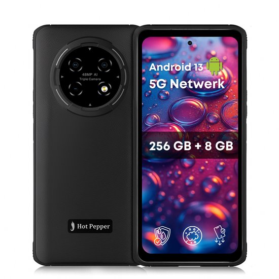 BLACKVIEW XPLORE 1 Pro 5G | 256 GB Zwart 5G