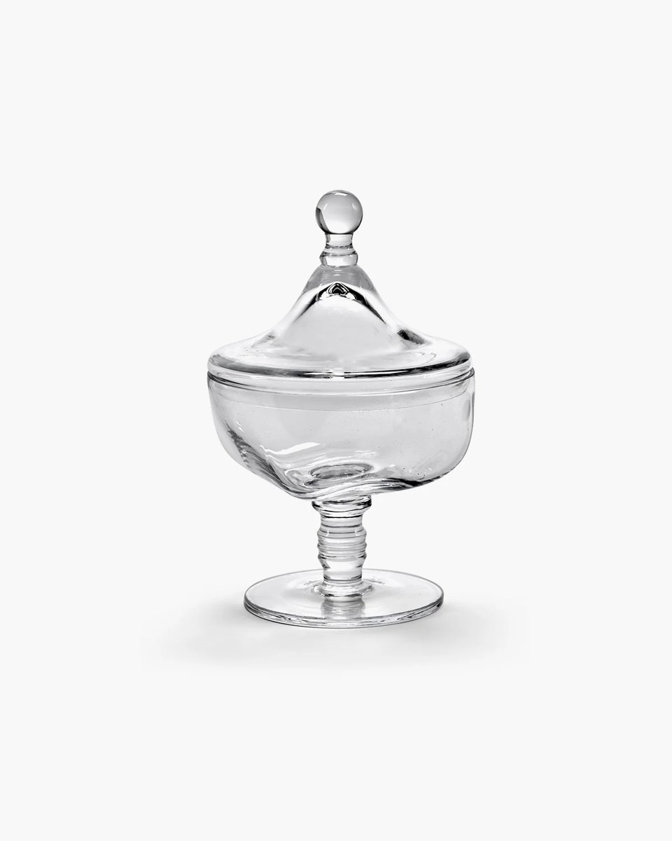 Serax Kris Van Assche Josephine bonbonière 02 S D16cm H25.2cm transparant