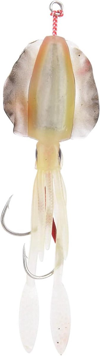 Inktvis Lokken voor Zoutwater Vissen - Zachte Kunstmatige Octopus Lokken met UV Licht - Geschikt voor Trolling en Jigging - Vislokaas met Lichteffecten - Inktvis Vissen Accessoires