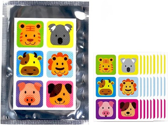 Foto: Allecto plus 60 stuks beschermende stickers voor volwassenen en kinderen binnen en buiten duurzaam kamperen vissen reizen bescherming op maat