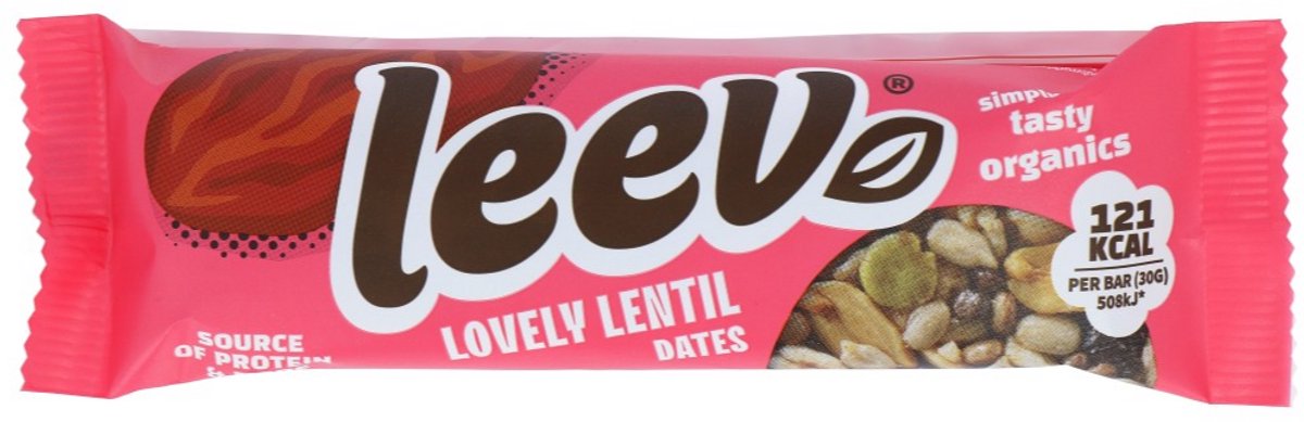 Goedkoopste Leev Dates Lovely Lentil Bar 30GR