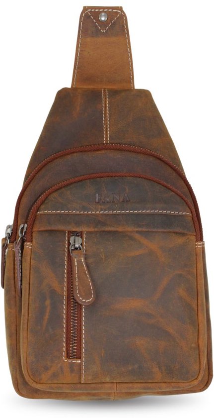 Sac crossbody homme Cuir - Slingbag Men - Sac à dos crossbody en cuir - Sac à bandoulière Cross body hommes - Sac pour hommes de Luxe