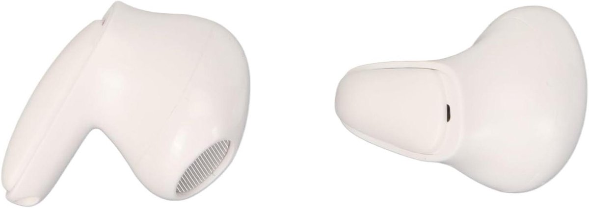 Comfortabele draadloze oortjes voor vertalers met hoge precisie HiFi stereo geluid en intelligente ruisonderdrukking met digitaal display voor zakelijk gebruik (wit)