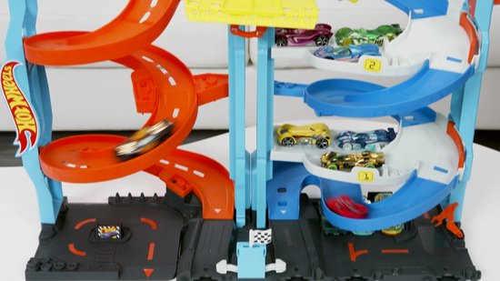 Hot Wheels City Transformerende Racetoren - Racebaan