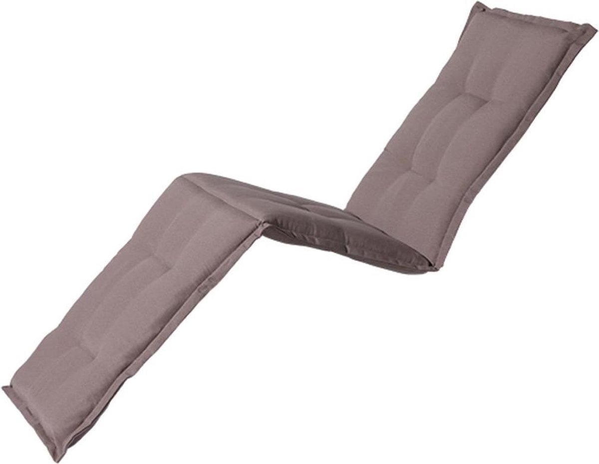 Madison - Tuinkussen - Loungekussen - 200 x 65cm - Panama Taupe - Ligbedkussen Madison loungekussen in Panama Taupe, 200 x 65cm, voor ligbed.