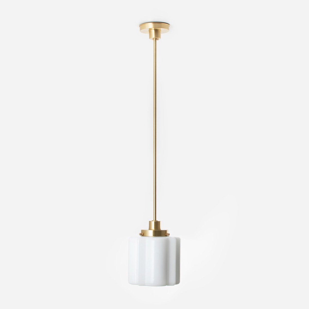 Hanglamp Kramer 20's Messing - Art Deco Trade