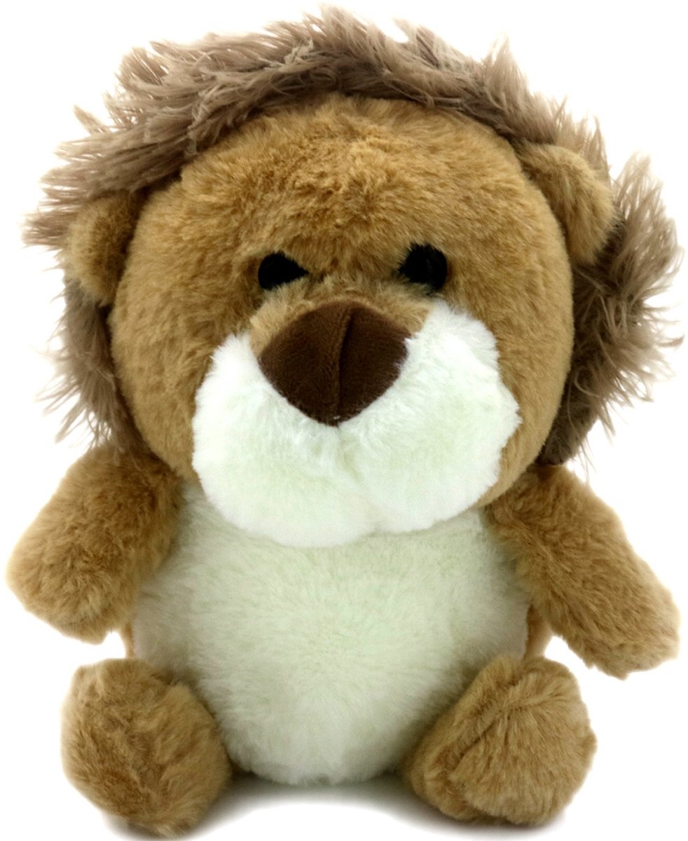 Pluche knuffel - leeuw - 23 cm