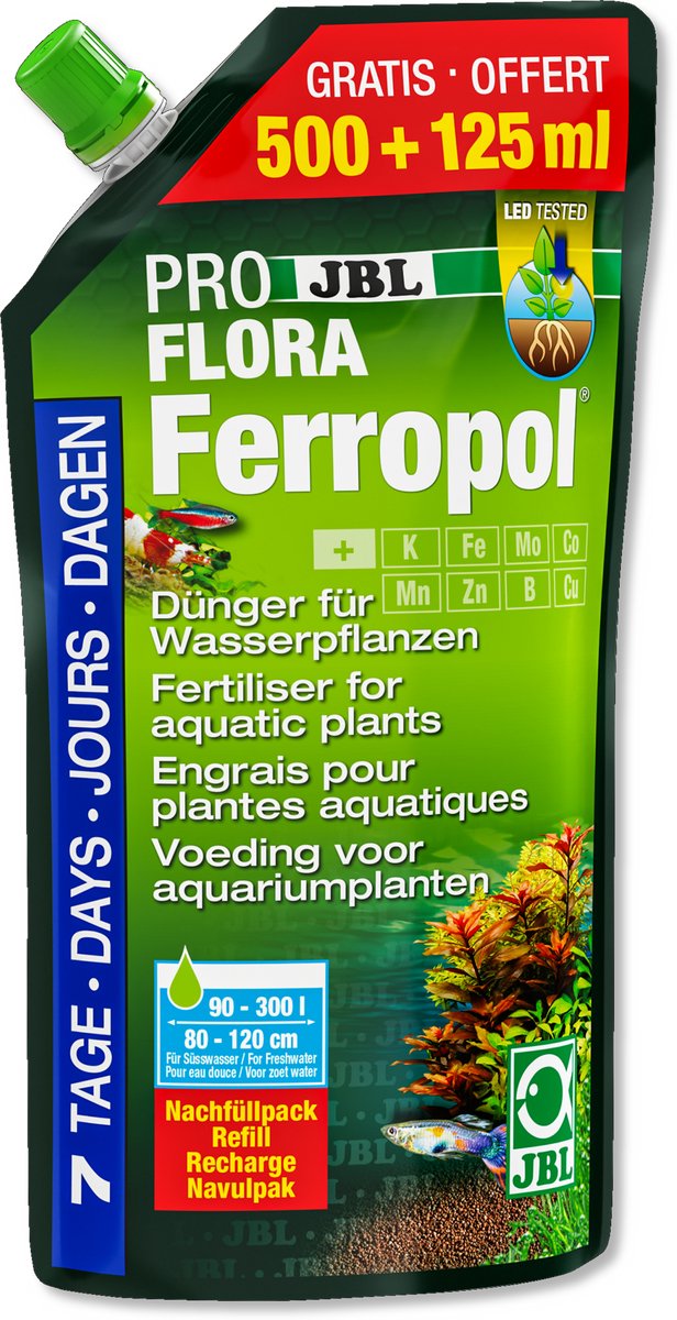 JBL ProFlora Ferropol 625ML Navulpak