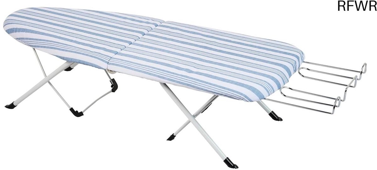 RFWR® Inklapbare Strijkplank voor Tafel met Metalen Steun - Draagbaar en Compact
