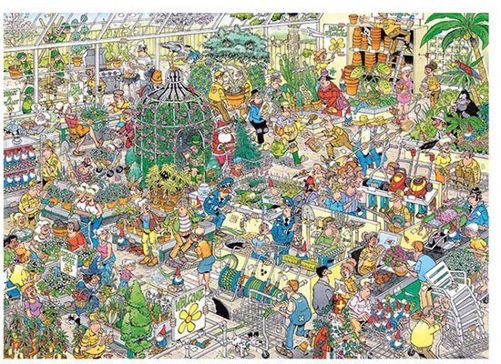 Jan van Haasteren - Het Tuincentrum - 1000 stukjes puzzel - Legpuzzel