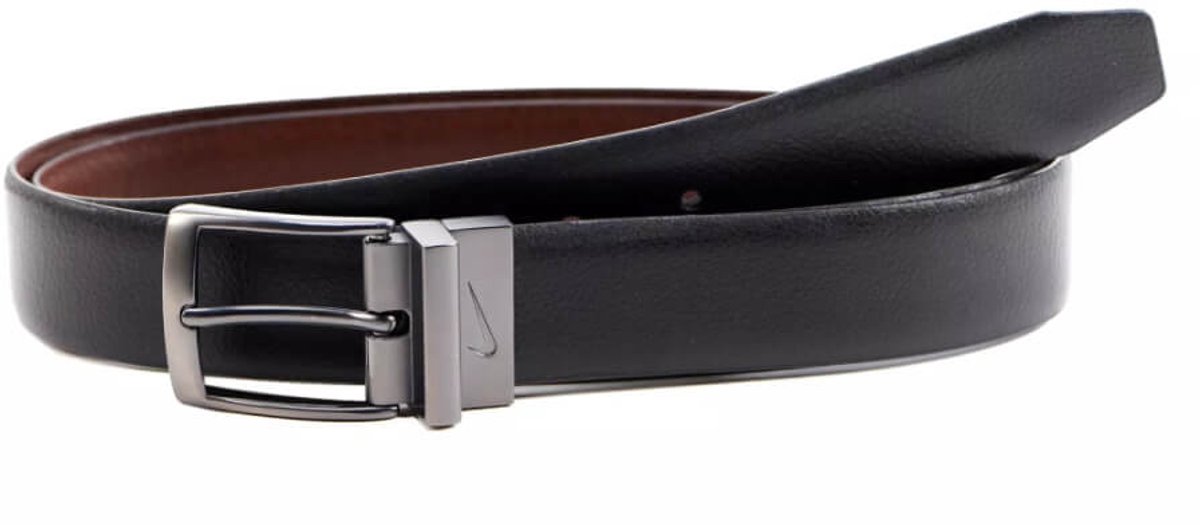 Nike Golf Reversible Leather Belt Broekriem - Zwart Bruin
