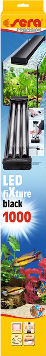 Sera LED Fixture Opzetlamp 1000 - Black