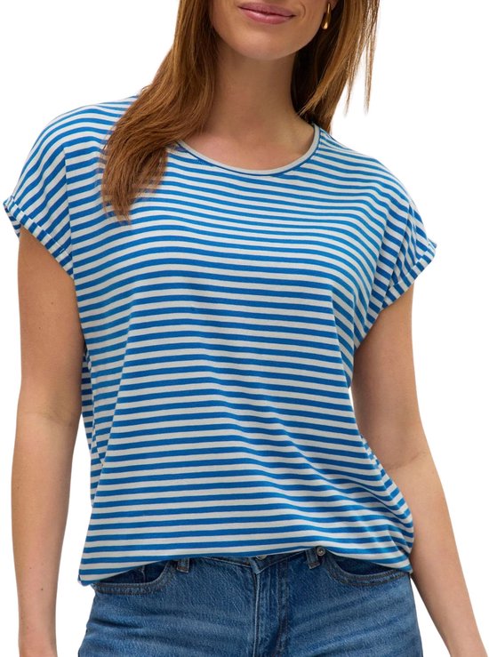 Vero Moda Ava Plain Stripe Shirt Dames - Maat L