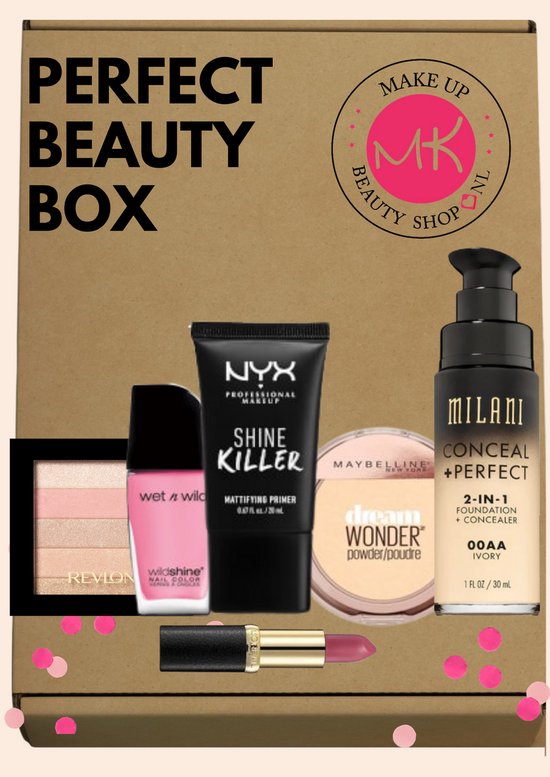 Perfect Beauty Pakket | Mystery Beauty Box | Verrassingspakket | Geschenkset | Giftset | Dames Cadeaupakket | Mystery Beauty Bag | Make-up Box