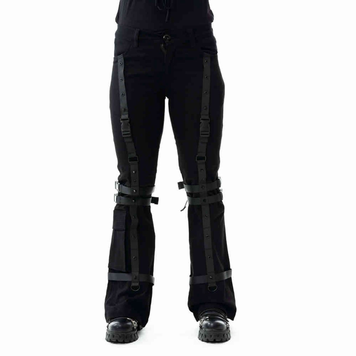 Chemical Black - Demelza Broek rechte pijpen - 34/34 inch - Zwart
