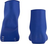 FALKE Cotton Touch eenkleurig katoen sokken dames blauw - maat 35-38