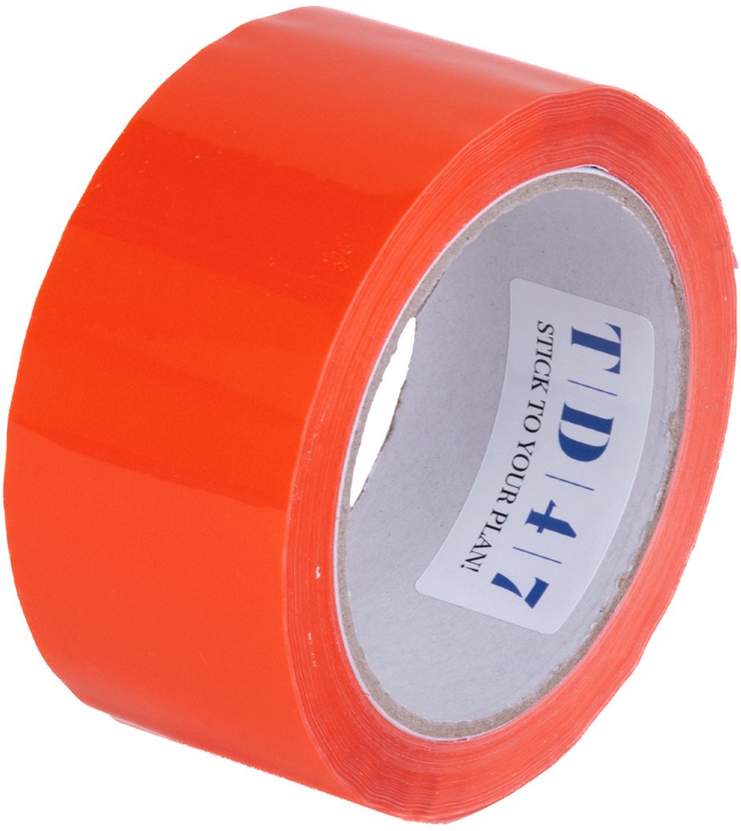 TD47 Verpakkingstape PP low noise 50mm x 66m Oranje
