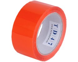 TD47 Verpakkingstape PP low noise 50mm x 66m Oranje