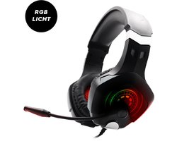 RAIDER J30 ULTRA GAMING headset - Over-ear Stereo gaming headset met Microfoon - 50 mm audio drivers - geschikt voor PC, Smartphone, Xbox, Playstation, Switch