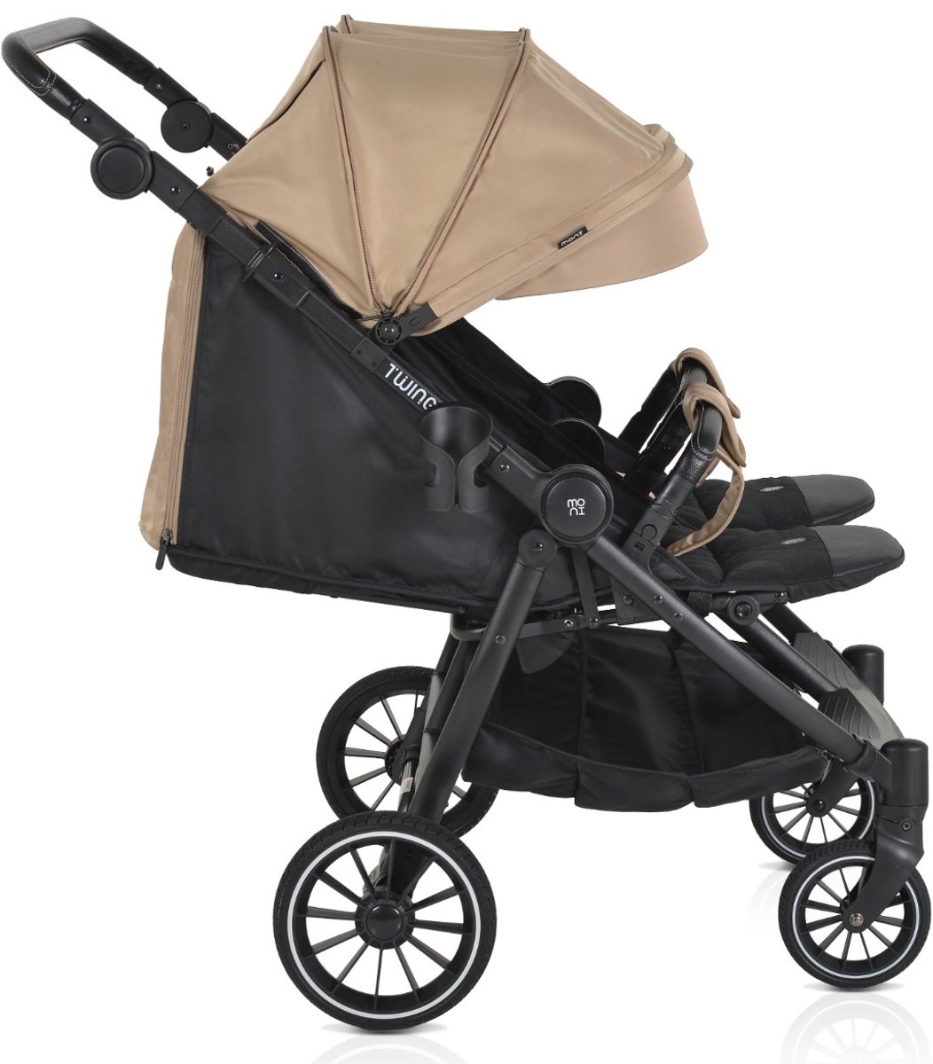 Moni TwinGo Duowagen Camel met 2 Zitplaatsen - afbeelding 3
