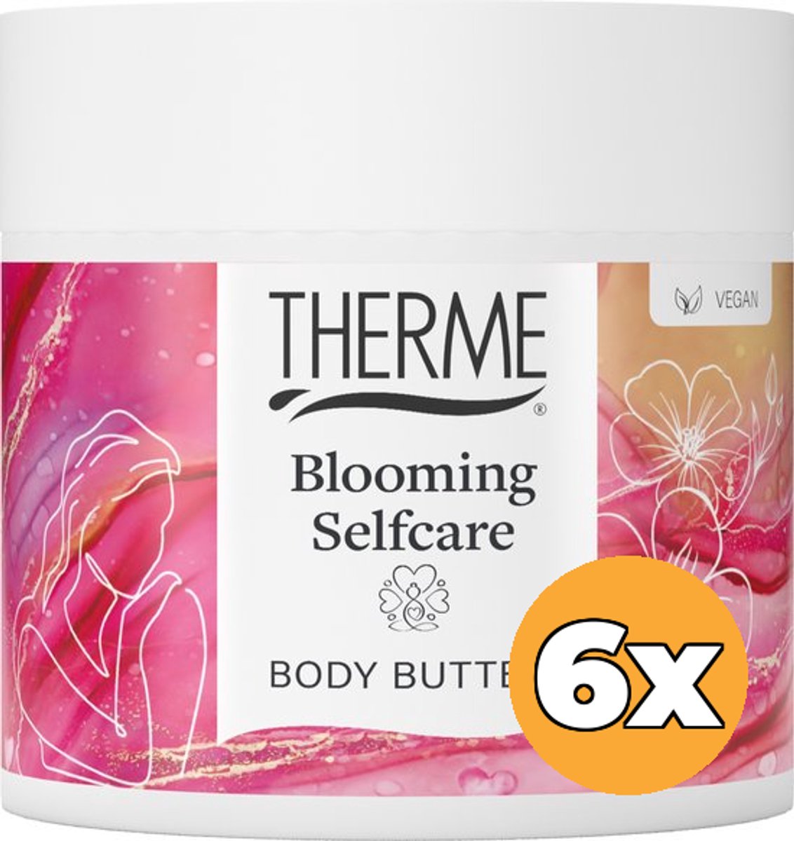 Goedkoopste 6x Therme Body Butter Blooming Selfcare 225 gr