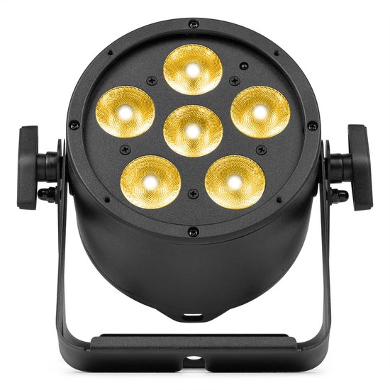 BeamZ Professional BAC324 LED PAR - Pro Par avec LED RGBWA-UV - 6 x 10 W