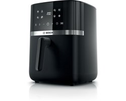 Bosch MAF462B0 Airfryer - Serie 4 - 6,1L - Ontdooifunctie - Dual heating - Warmhoudfunctie - 7 programma's - Tot 4 personen - Zwart