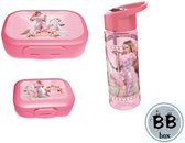Set Camille Circus : Lunch box - Boîte à biscuits - Gourde 500 ml