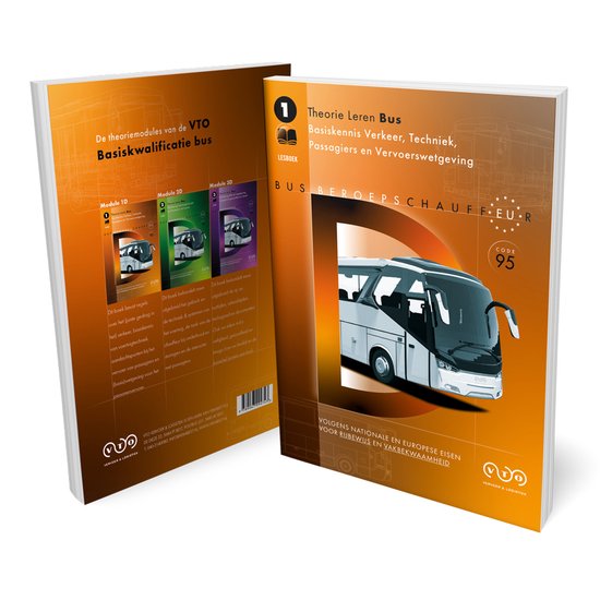 Bus Theorieboek 2025 - Rijbewijs D of D1 - Module 1 - VTO Ve ... - cover