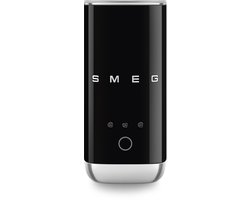 SMEG MFF02BLEU Melkopschuimer - Elektrische Melkopschuimer - 500W - Warm & Koud Melkschuim - 180 ml - Keramische Antiaanbaklaag - '50s Style - Zwart