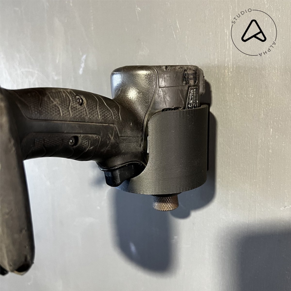 Universele Accu Schroefgereedschap / Accu tol Muur Houder | Eenvoudige Montage - Kleur Geel