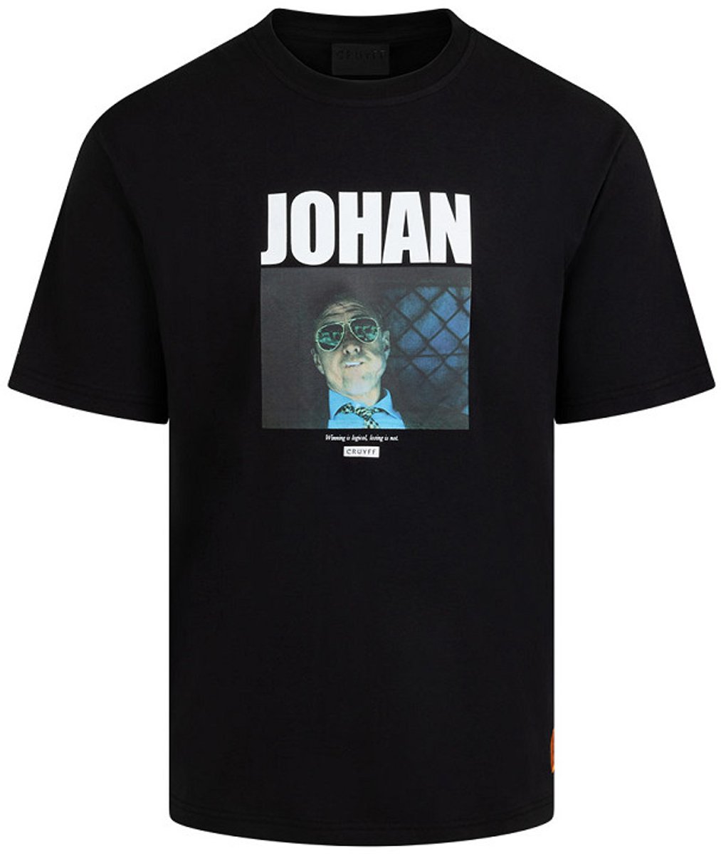 Cruyff - Johan T-Shirt - Zwart - S