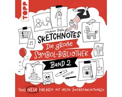 Omslag van Sketchnotes. Die große Symbol-Bibliothek. Band 2. Von der SPIEGEL-Bestseller-Autorin